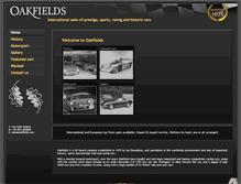 Tablet Screenshot of oakfields.com